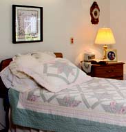 Comfortable private rooms